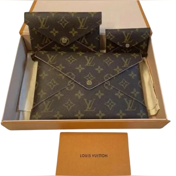 3 Pcs Authentic Louis Vuitton Kirigami Monogram Set Full inclusion - Picture 1 of 16